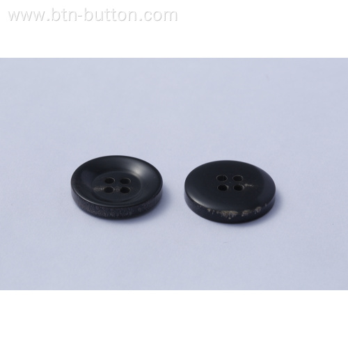 Natural horn buttons for jacket